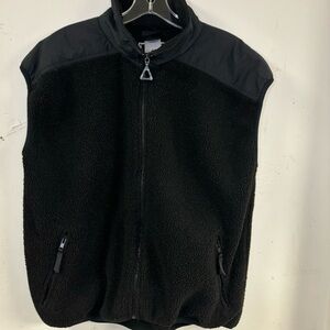 Vintage 90’s Helly Hansen Black Fleece Vest size Large